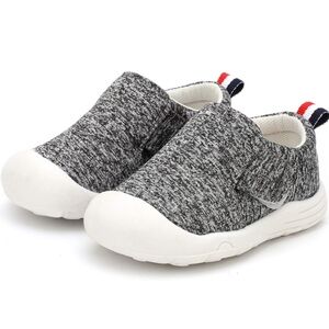 Peggy Piggy Gray Baby Walker Shoes